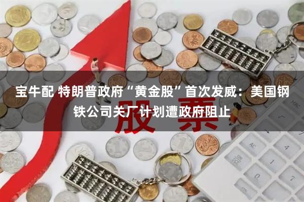 宝牛配 特朗普政府“黄金股”首次发威：美国钢铁公司关厂计划遭政府阻止